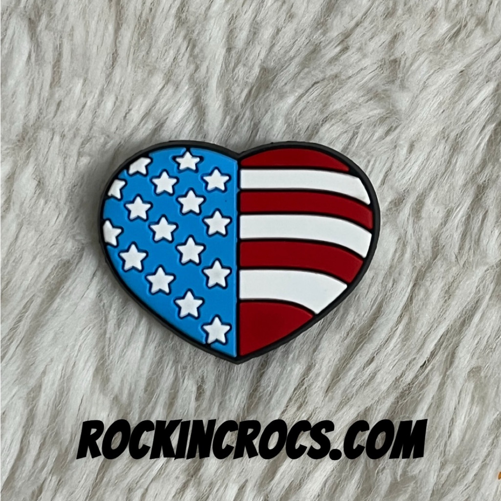 Americana Croc Charm 5$